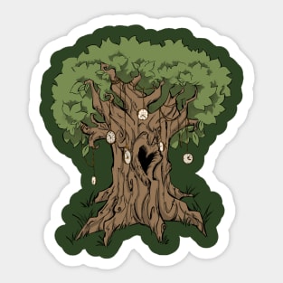 Heart-Hole Tree Sticker